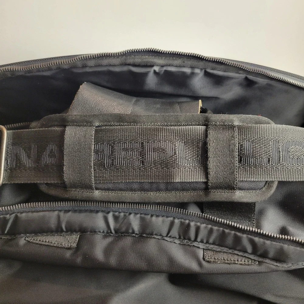 Banana Republic Duffle Bag Large Black Good Nylon Travel Weekender Luggage‎